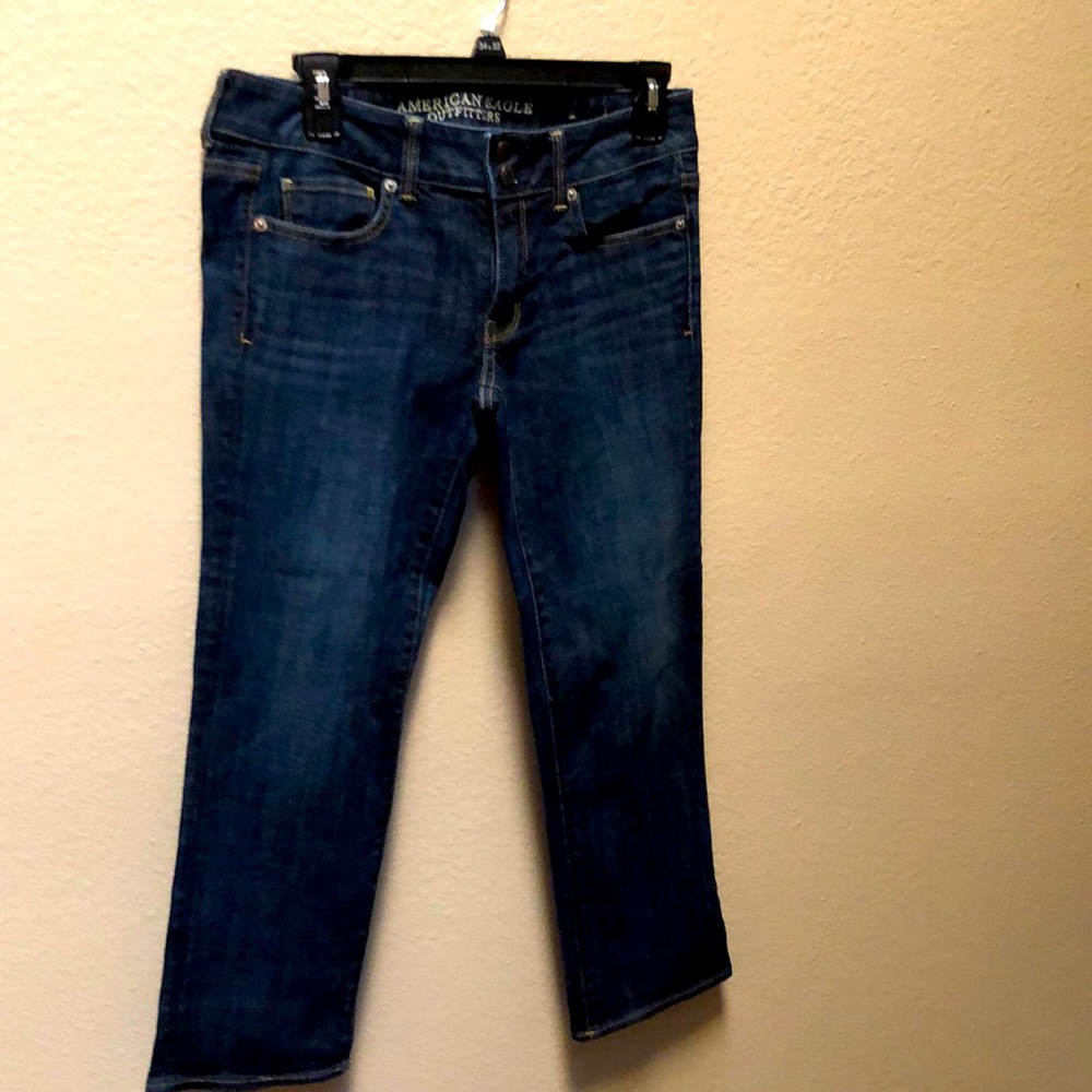 American eagle artist crop size 6 regular/standard